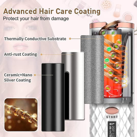 Advanced Automatic Hair Curler